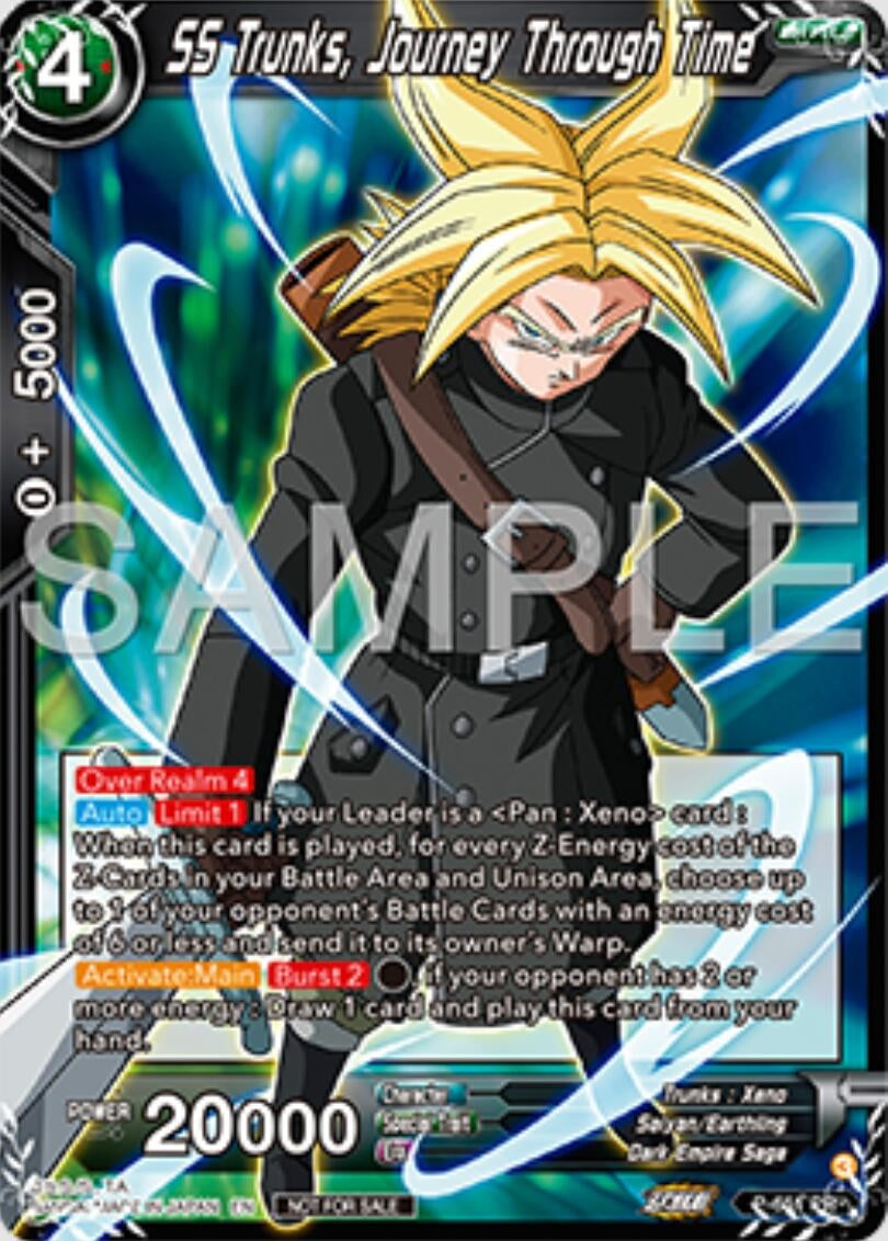 Image for SS Trunks, Journey Through Time (Tournament Promotion Cards) (P-651) - Dragon Ball Super: Masters