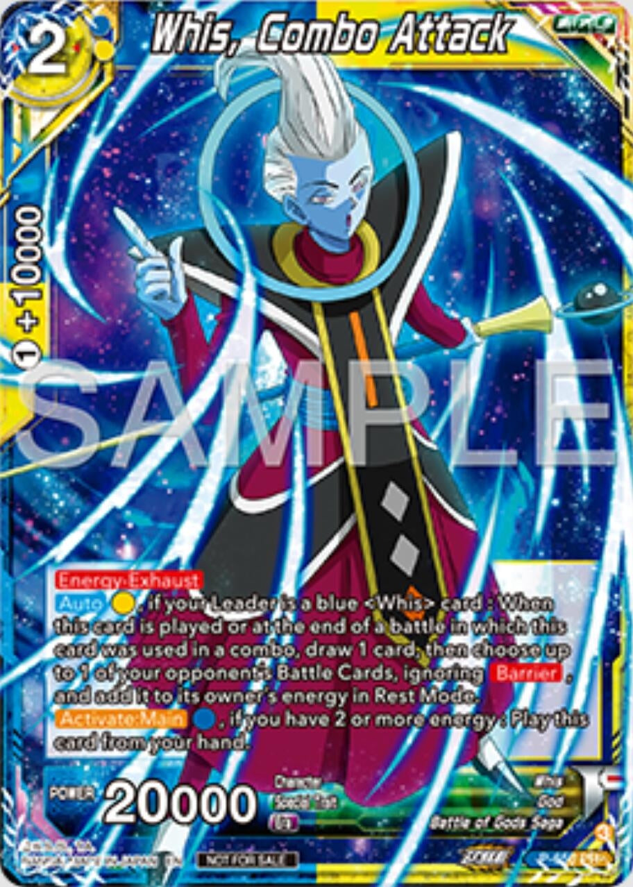 Image for Whis, Combo Attack (Tournament Promotion Cards) (P-656) - Dragon Ball Super: Masters
