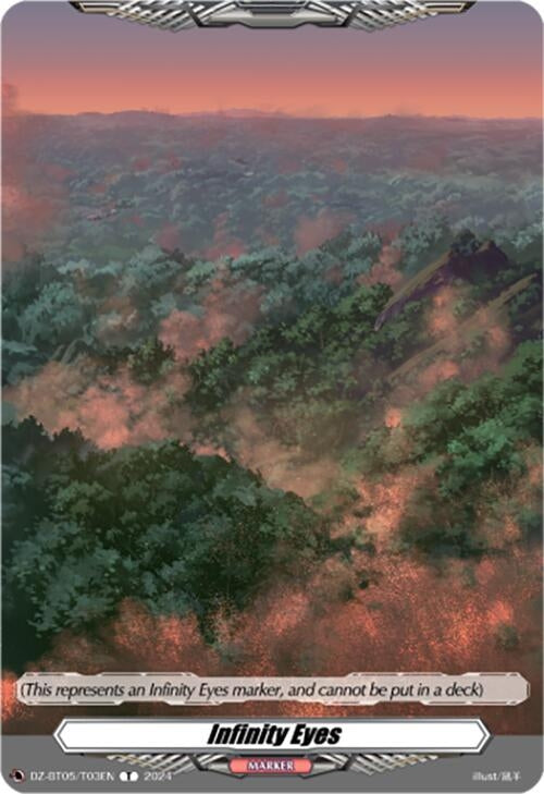 Image for Infinity Eyes (DZ-BT05: Omniscient Awakening) (DZ-BT05/T03EN) - Cardfight Vanguard