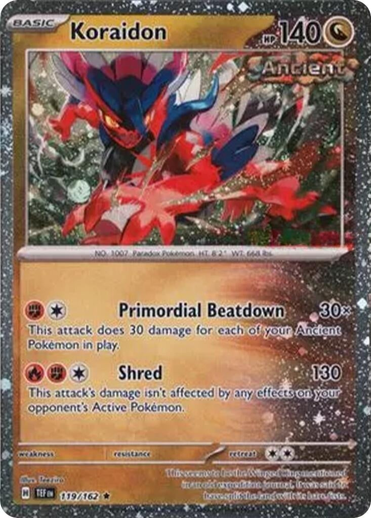 Image for Koraidon - 119/162 (Cosmos Holo) (Miscellaneous Cards & Products) (119/162) - Pokemon