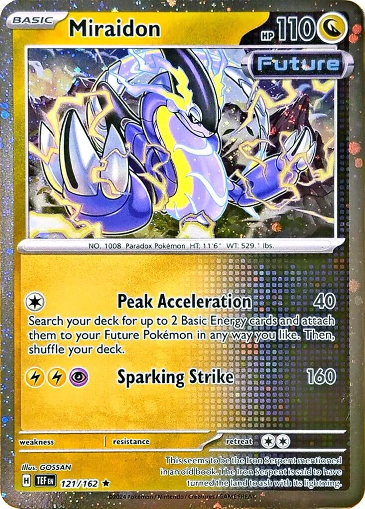 Image for Miraidon - 121/162 (Cosmos Holo) (Miscellaneous Cards & Products) (121/162) - Pokemon