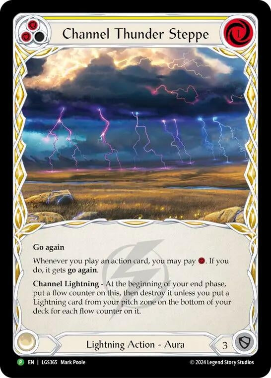 Image for Channel Thunder Steppe - LGS365 (Flesh and Blood: Promo Cards) (LGS365) - Flesh and Blood TCG