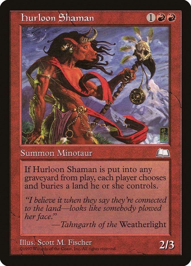 Image for Hurloon Shaman (Weatherlight) - Magic: The Gathering