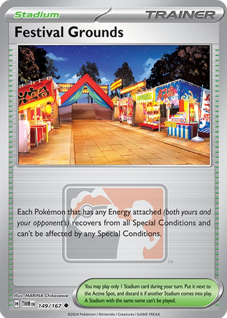 Image for Festival Grounds - 149/167 (League Promo) (League & Championship Cards) (149/167) - Pokemon