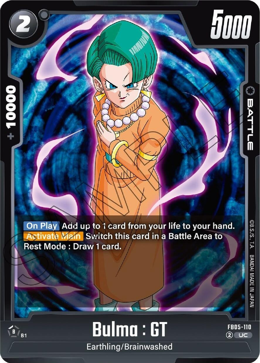 Image for Bulma : GT (New Adventure) (FB05-110) - Dragon Ball Super: Fusion World