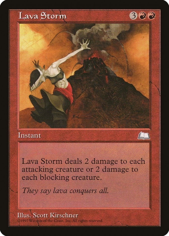 Image for Lava Storm (Weatherlight) - Magic: The Gathering
