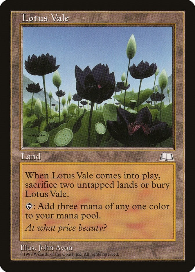 Image for Lotus Vale (Weatherlight) - Magic: The Gathering