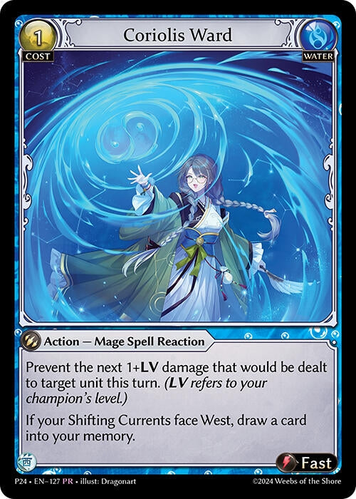 Image for Coriolis Ward (Promotional Cards) (127) - Grand Archive TCG