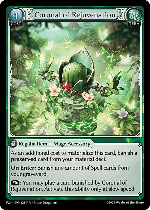 Image for Coronal of Rejuvenation (Promotional Cards) (128) - Grand Archive TCG