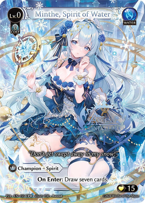 Image for Minthe, Spirit of Water (CPR) (Promotional Cards) (155) - Grand Archive TCG