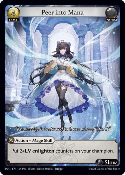 Image for Peer into Mana (Promotional Cards) (154) - Grand Archive TCG