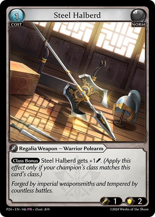 Image for Steel Halberd (Promotional Cards) (146) - Grand Archive TCG
