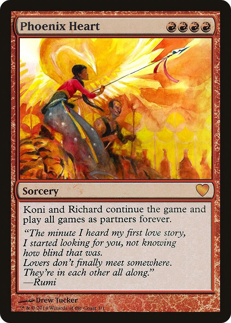Image for Phoenix Heart (Special Occasion) (1) - Magic: The Gathering