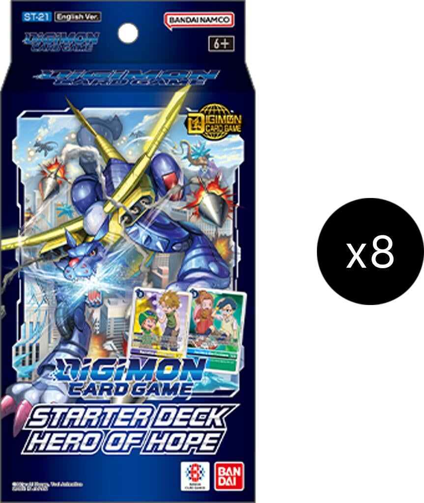 Image for Hero of Hope Starter Deck Display - Digimon Card Game