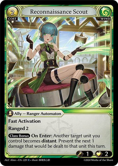 Image for Reconnaissance Scout (Alchemical Revolution Alter Edition) (229) - Grand Archive TCG