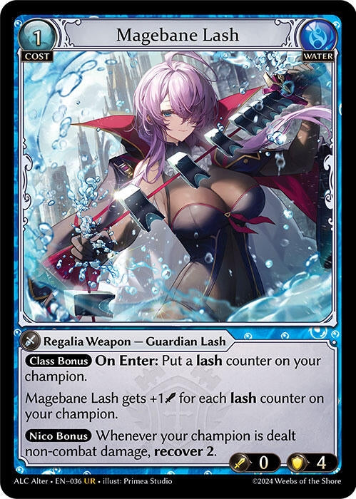Image for Magebane Lash (Alchemical Revolution Alter Edition) (036) - Grand Archive TCG