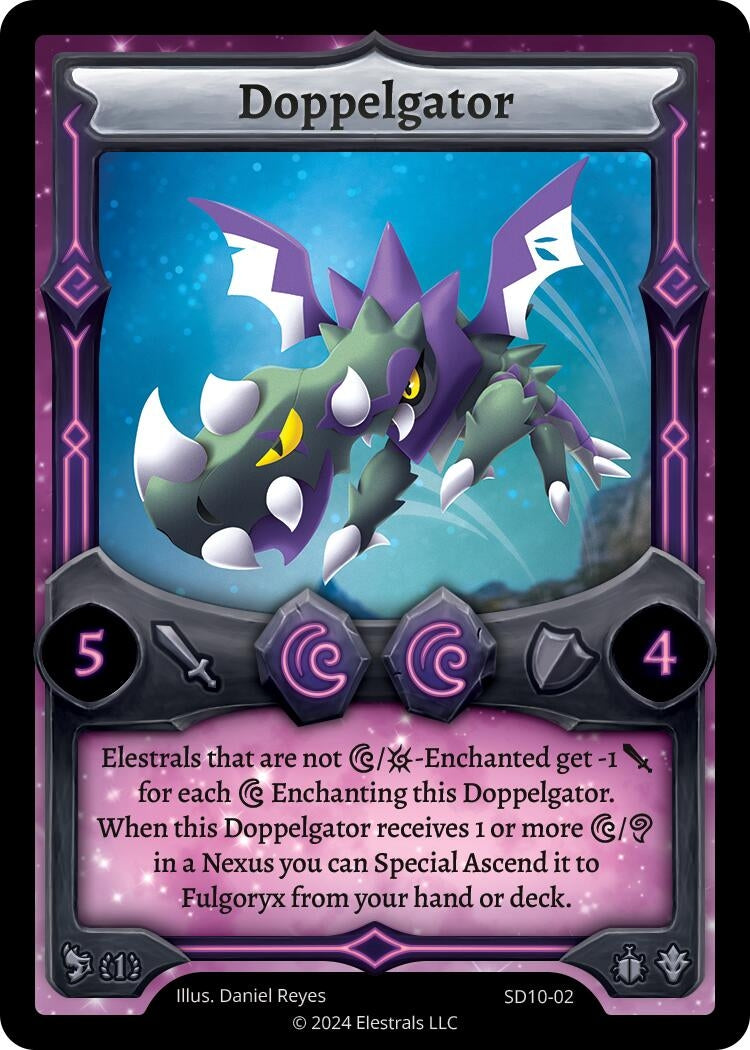 Image for Doppelgator (Fulgoryx Starter Deck) (SD10-02) - Elestrals