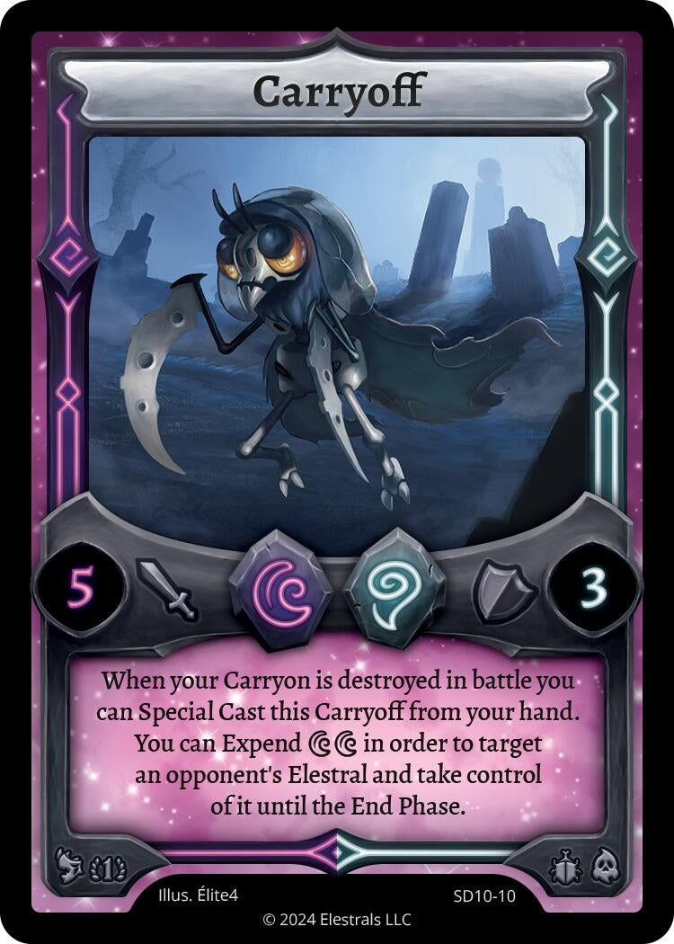 Image for Carryoff (Fulgoryx Starter Deck) (SD10-10) - Elestrals