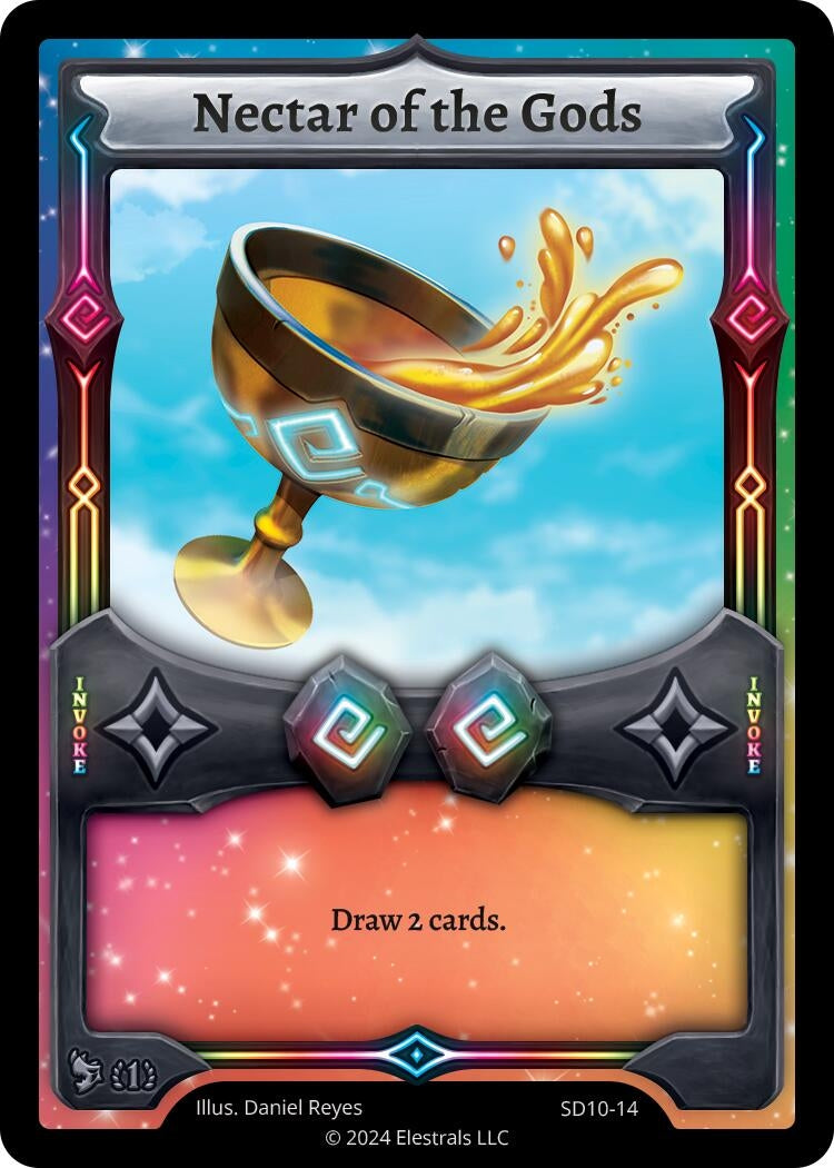 Image for Nectar of the Gods (Fulgoryx Starter Deck) (SD10-14) - Elestrals