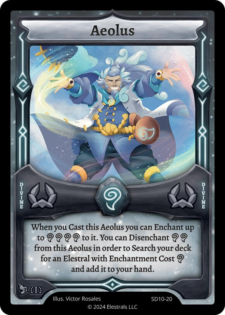 Image for Aeolus (Fulgoryx Starter Deck) (SD10-20) - Elestrals