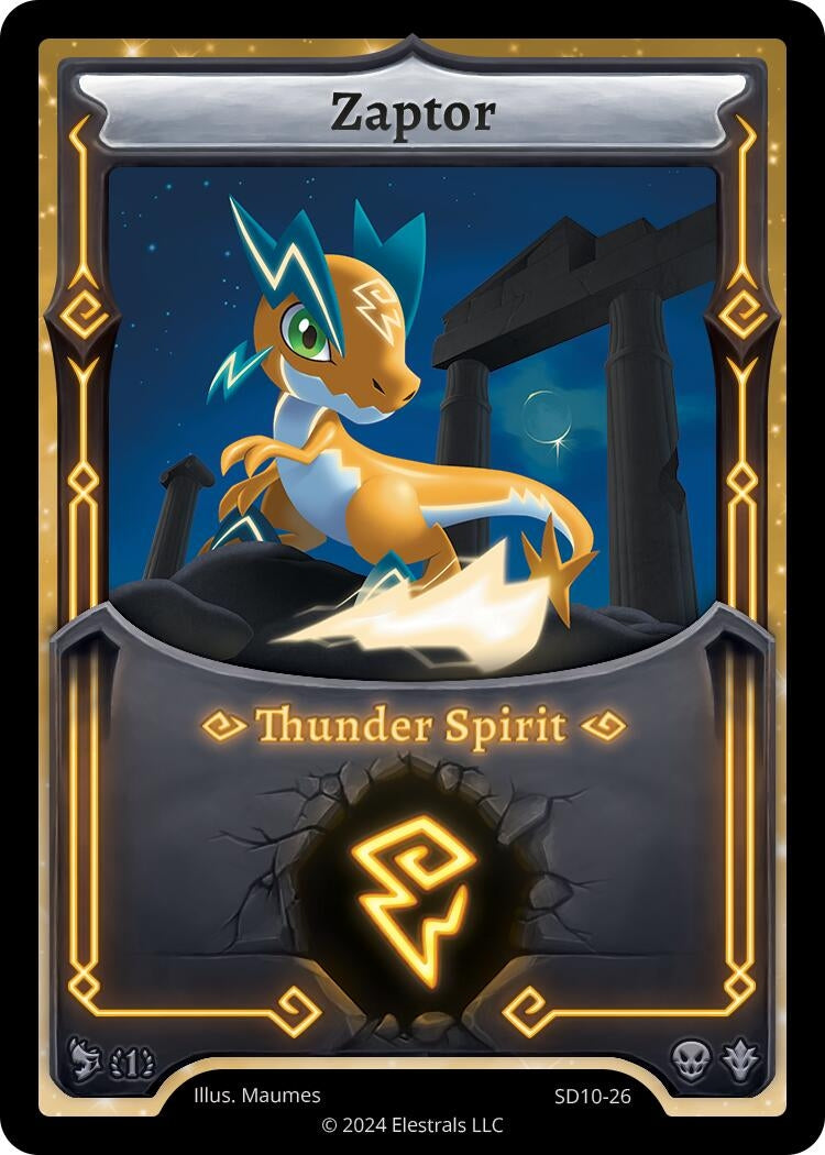 Image for Zaptor (Fulgoryx Starter Deck) (SD10-26) - Elestrals