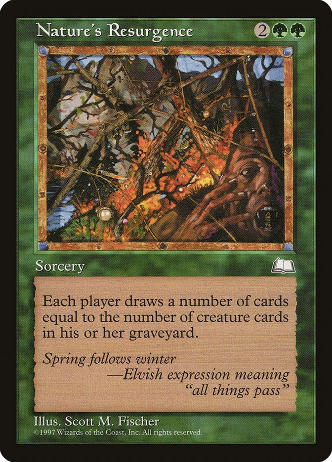 Image for Nature's Resurgence (Weatherlight) - Magic: The Gathering