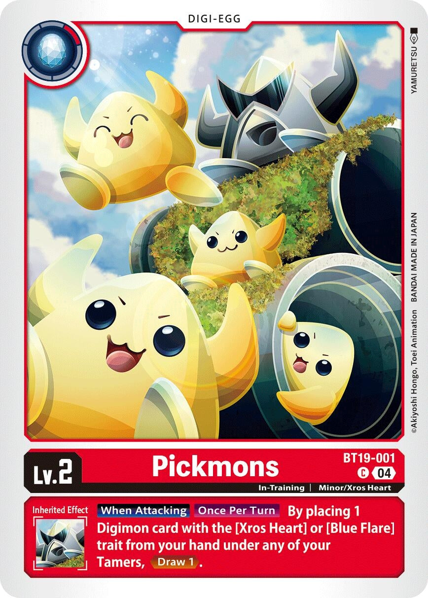 Image for Pickmons (BT19-20) (BT19-001 C) - Digimon Card Game