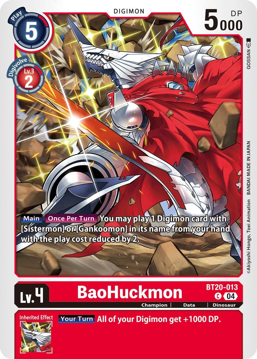 Image for BaoHuckmon (BT19-20) (BT20-013 C) - Digimon Card Game