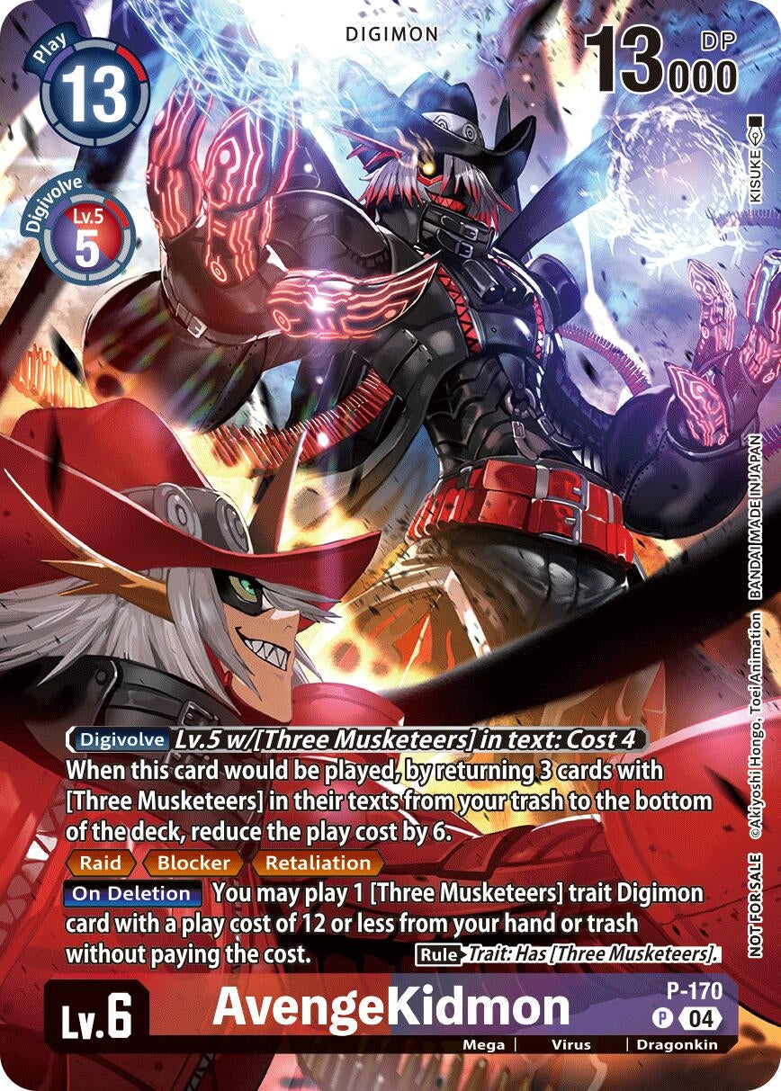 Image for AvengeKidmon (Update Pack 2025) (BT19-20) (P-170 P) - Digimon Card Game