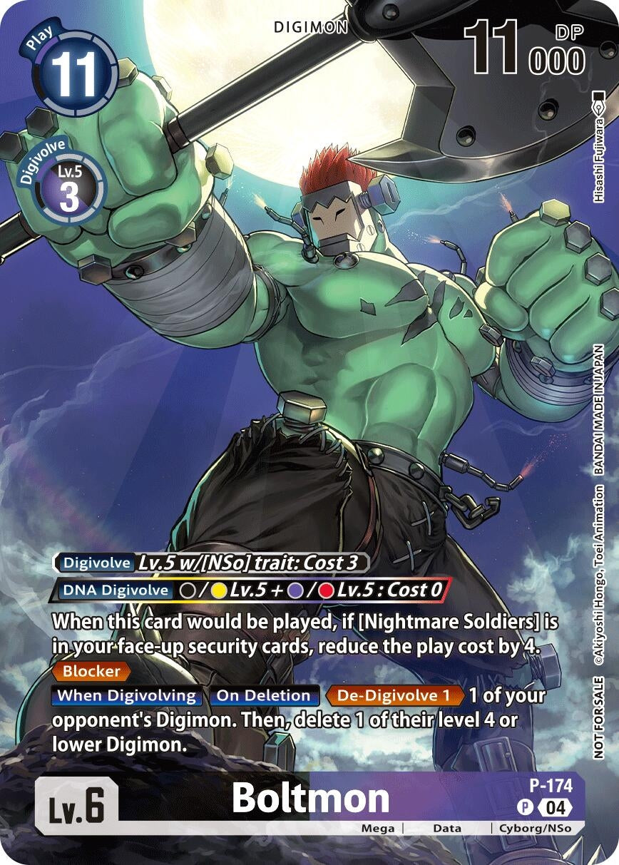 Image for Boltmon (Update Pack 2025) (BT19-20) (P-174 P) - Digimon Card Game