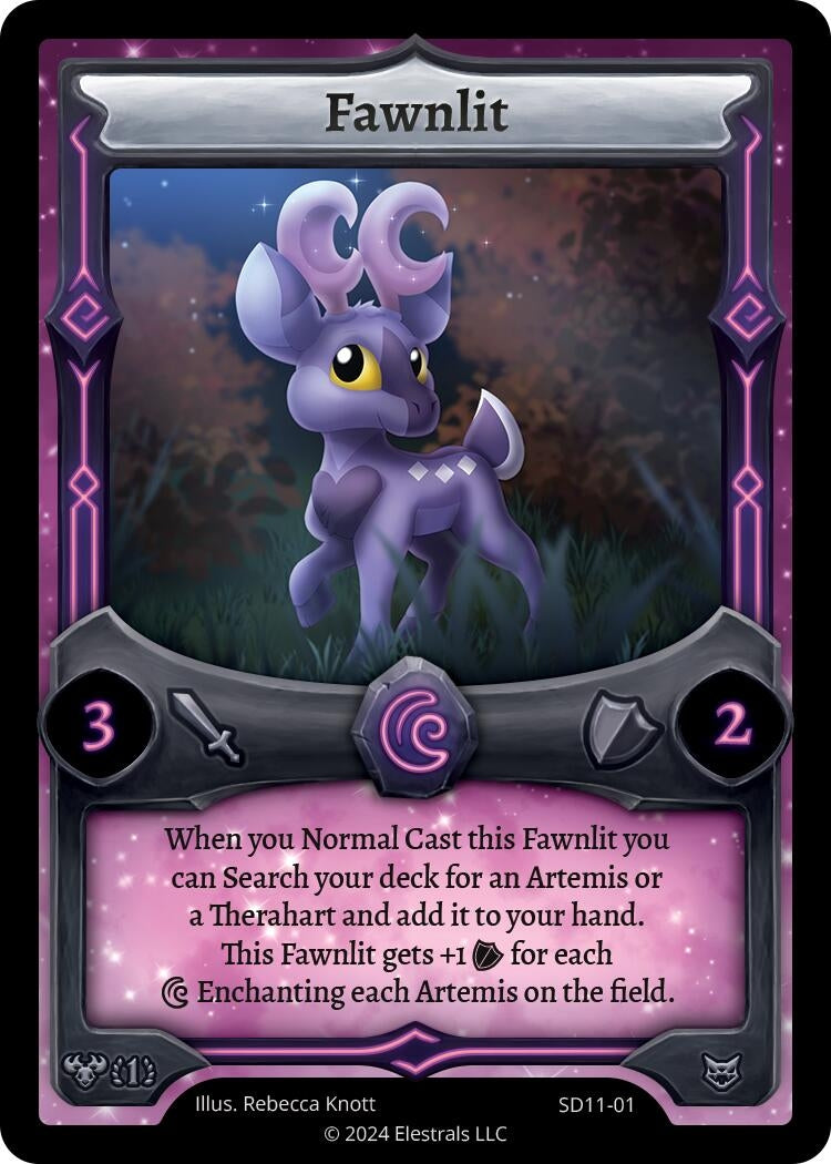 Image for Fawnlit (Posthumoose Starter Deck) (SD11-01) - Elestrals