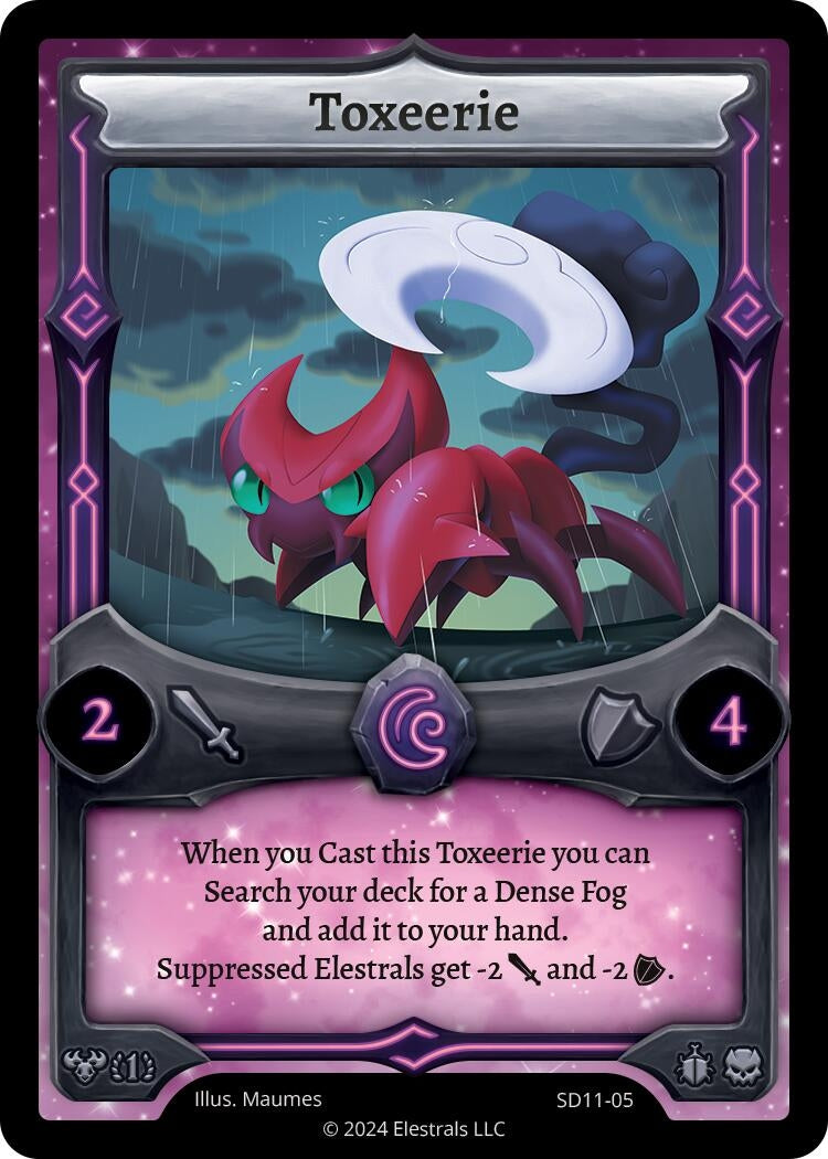 Image for Toxeerie (Posthumoose Starter Deck) (SD11-05) - Elestrals