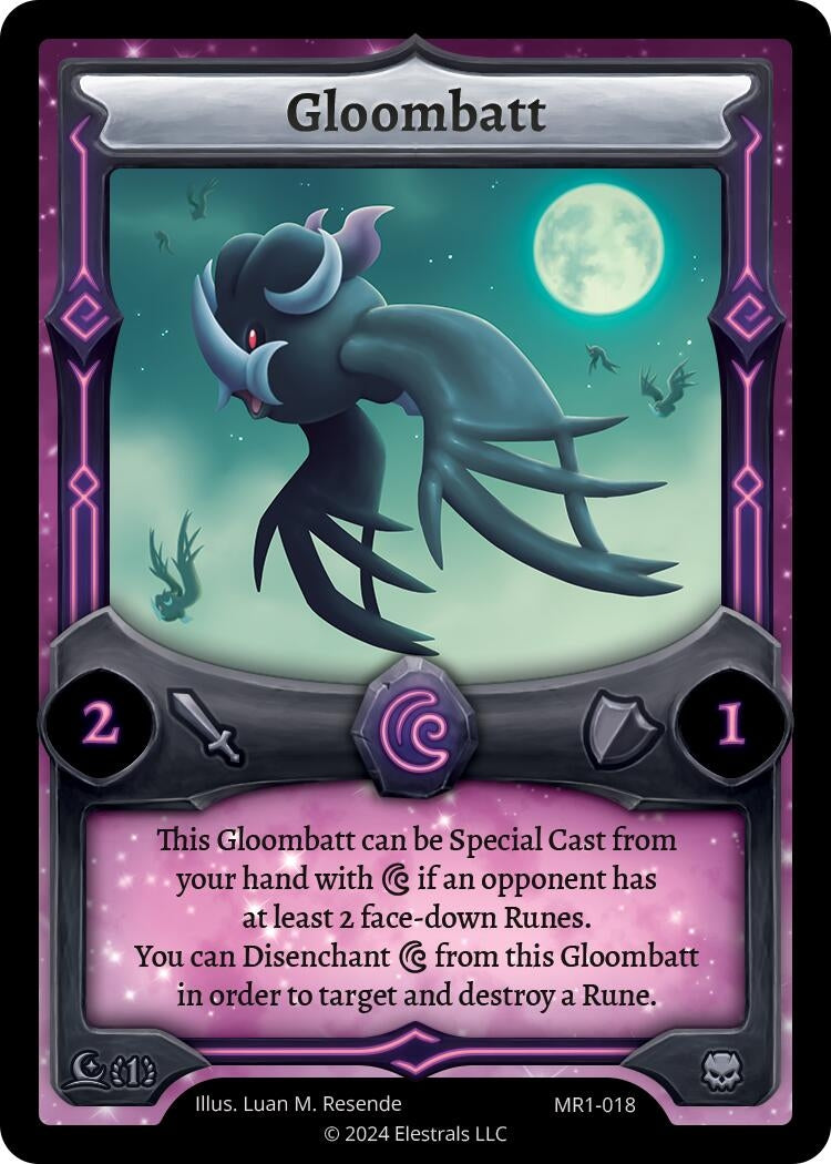 Image for Gloombatt (Moonrise) (MR1-018) - Elestrals