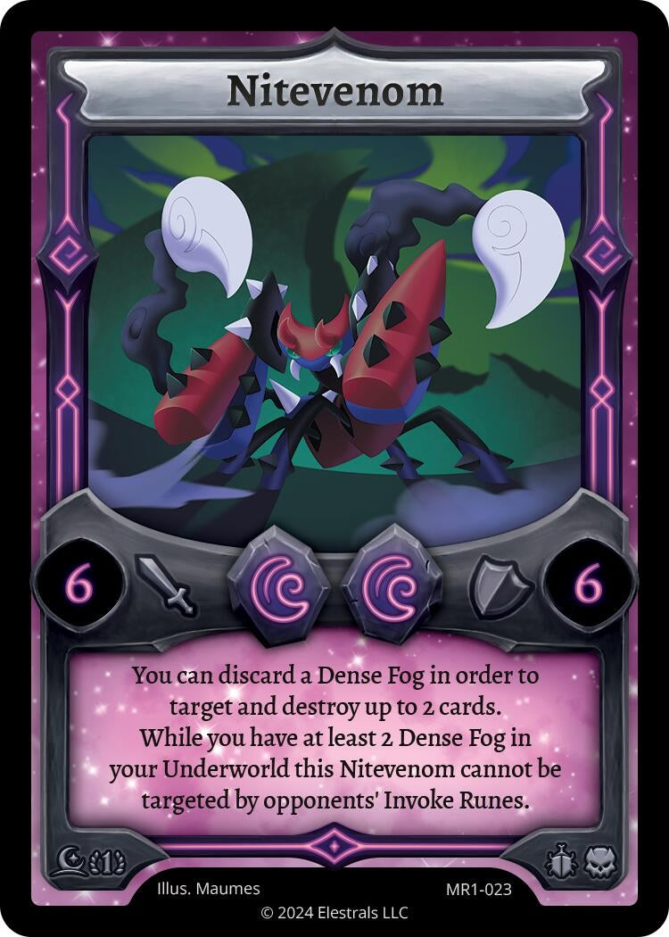 Image for Nitevenom (Moonrise) (MR1-023) - Elestrals