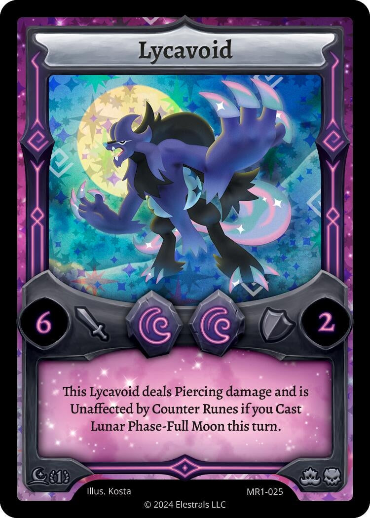 Image for Lycavoid (Moonrise) (MR1-025) - Elestrals