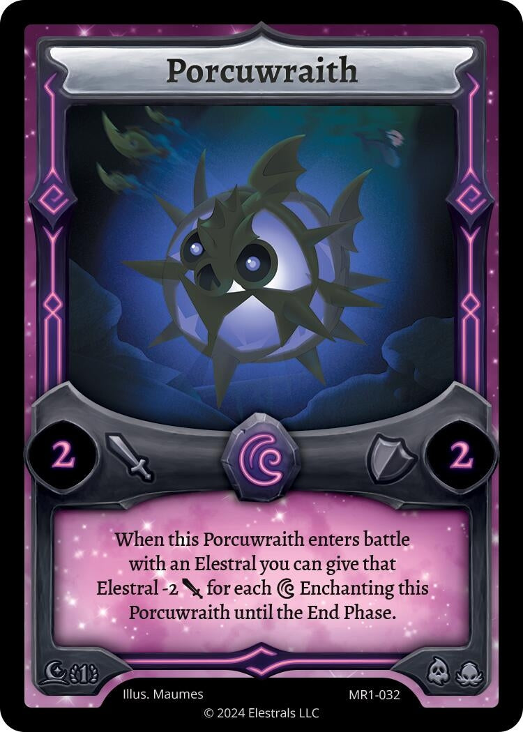 Image for Porcuwraith (Moonrise) (MR1-032) - Elestrals