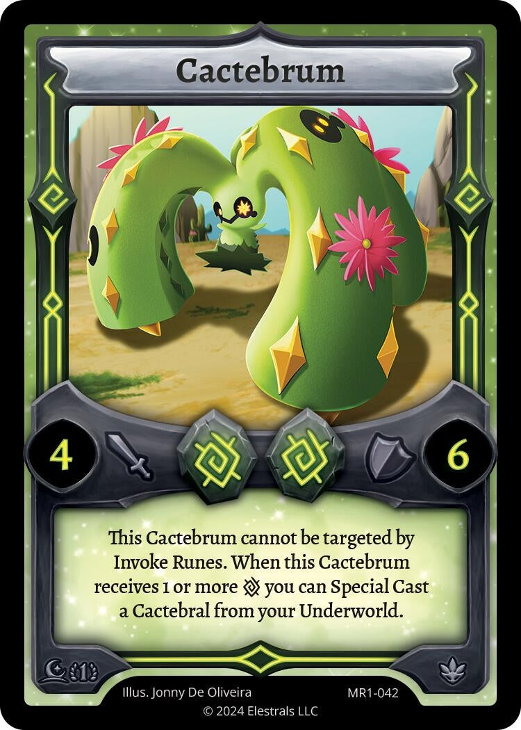 Image for Cactebrum (Moonrise) (MR1-042) - Elestrals