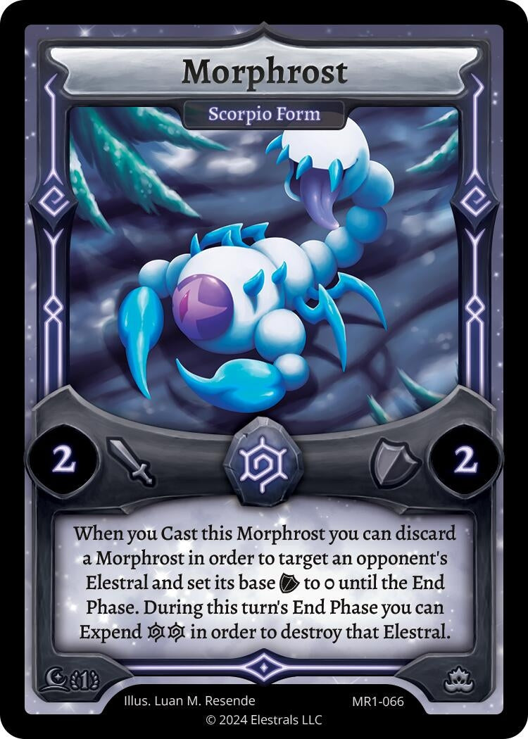 Image for Morphrost - Scorpio Form (Moonrise) (MR1-066) - Elestrals