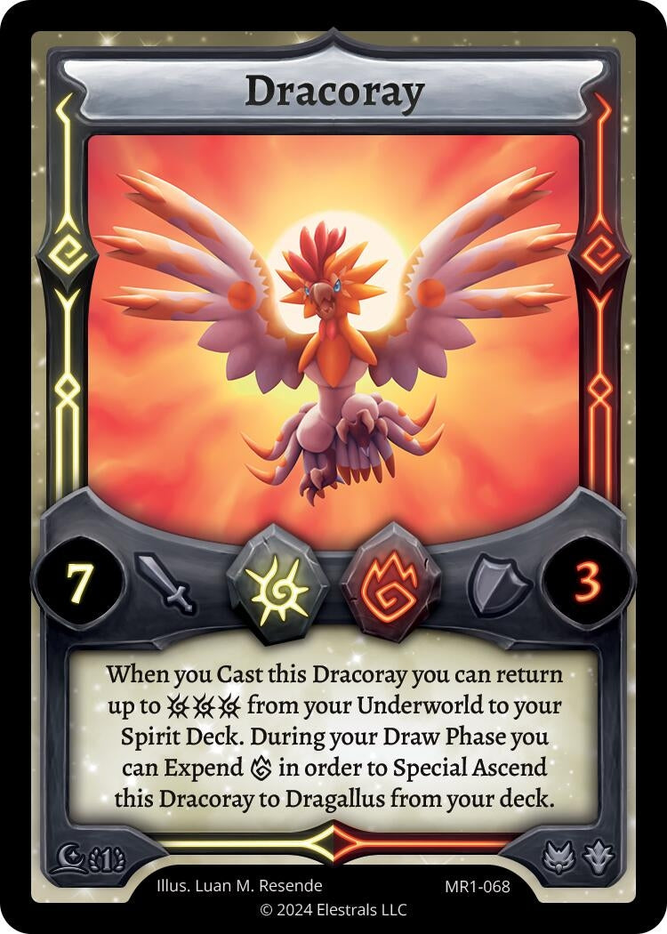 Image for Dracoray (Moonrise) (MR1-068) - Elestrals