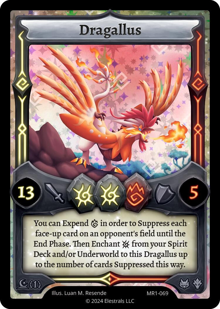 Image for Dragallus (Moonrise) (MR1-069) - Elestrals