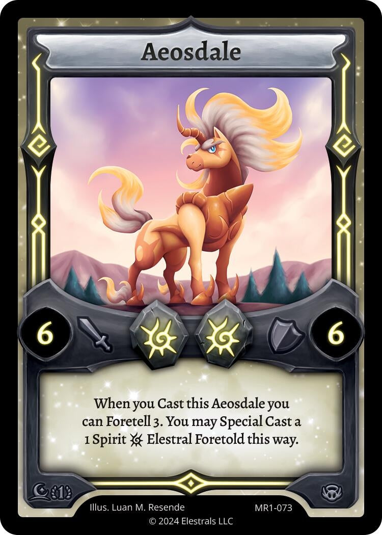 Image for Aeosdale (Moonrise) (MR1-073) - Elestrals