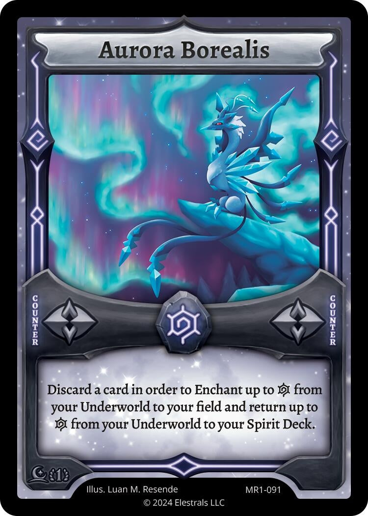 Image for Aurora Borealis (Moonrise) (MR1-091) - Elestrals