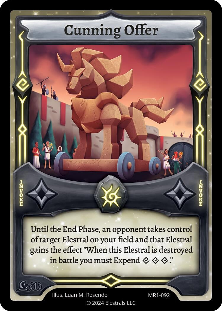 Image for Cunning Offer (Moonrise) (MR1-092) - Elestrals