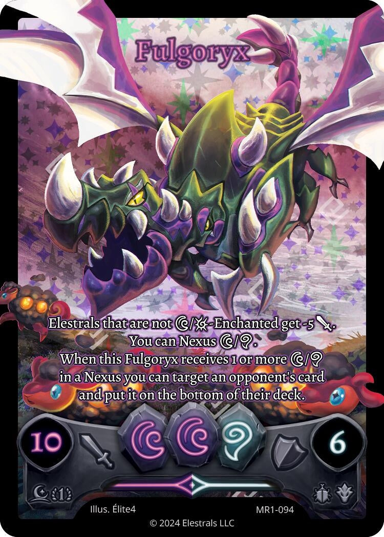 Image for Fulgoryx (Full Art) (Moonrise) (MR1-094) - Elestrals