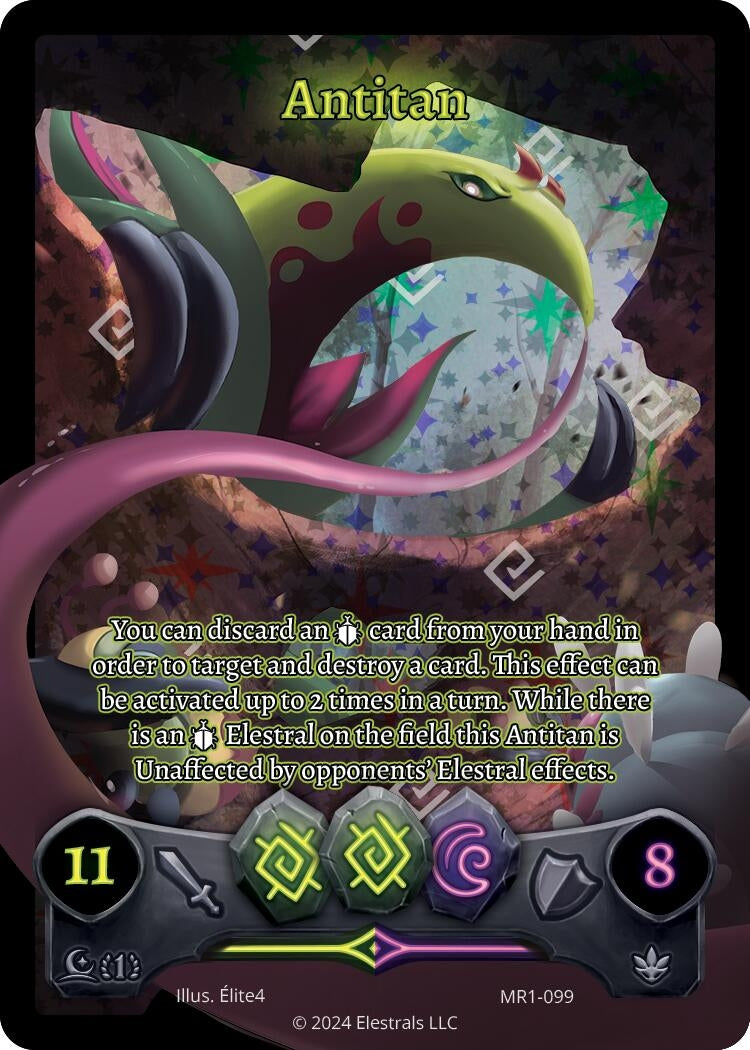 Image for Antitan (Full Art) (Moonrise) (MR1-099) - Elestrals
