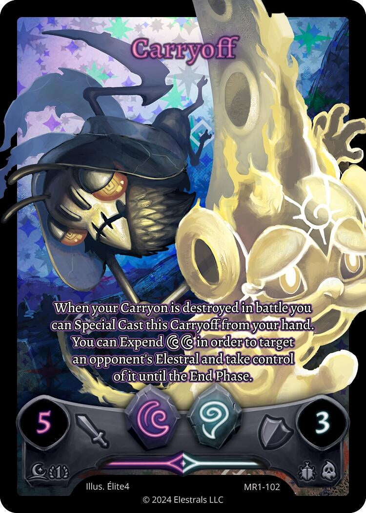 Image for Carryoff (Full Art) (Moonrise) (MR1-102) - Elestrals