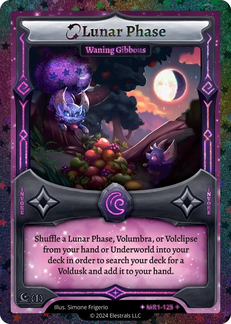 Image for Lunar Phase - Waning Gibbous (Stellar) (Moonrise) (MR1-125) - Elestrals