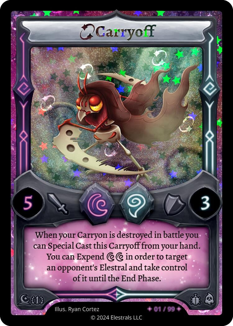 Image for Carryoff (Serialized) (Moonrise) (/99) - Elestrals