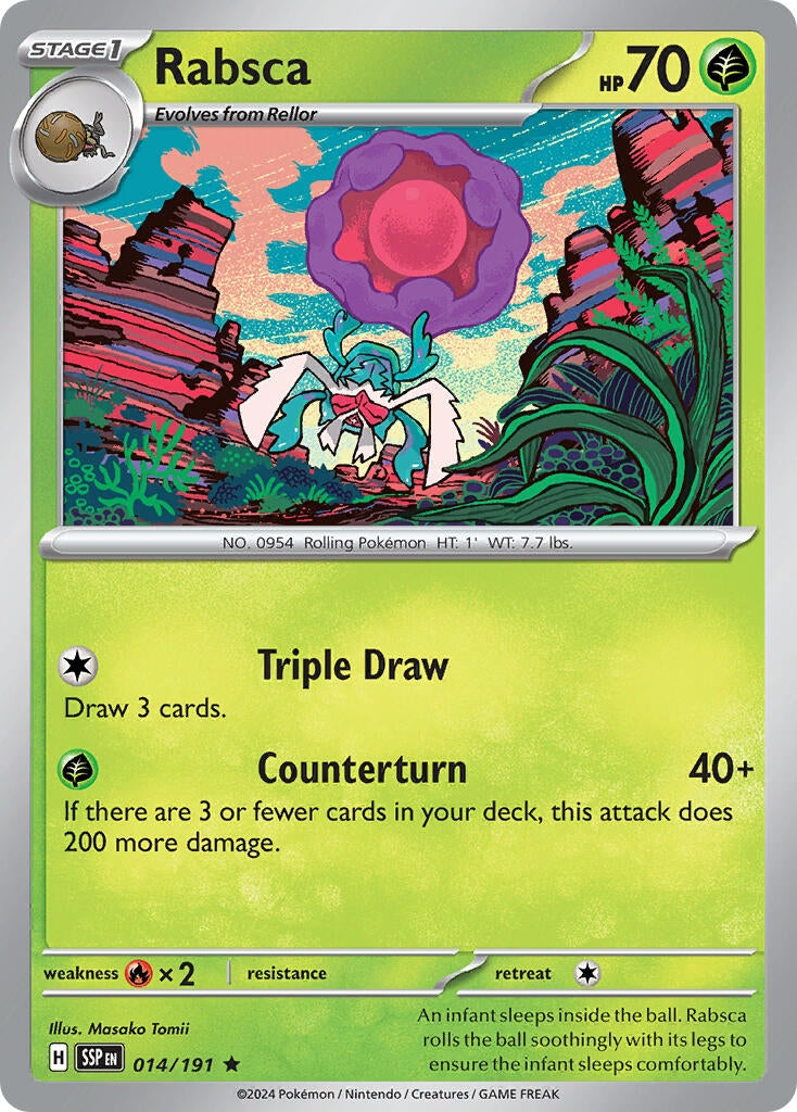 Image for Rabsca (Deck Exclusives) (014/191) - Pokemon