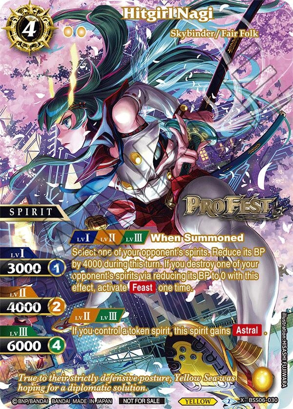 Image for Hitgirl Nagi (Pro Fest Champion Card Vol. 2) (Battle Spirits Saga Promo Cards) (BSS06-030) - Battle Spirits Saga